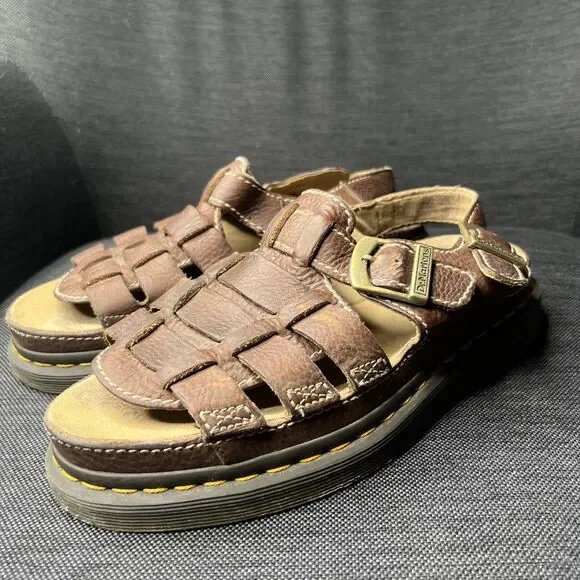 Dr. Martens | Shoes | Doc Dr Martens Unisex Brown Leather  display picture 3